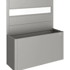 Frangivista con Elemento Vetro per Fioriera BELVEDERE in Metallo Biohort