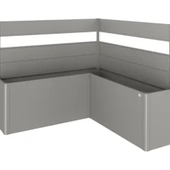 Frangivista con Elemento Vetro per Fioriera BELVEDERE L in Metallo Biohort