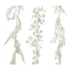 Ghirlanda Bianca 180 cm. Pezzo Singolo