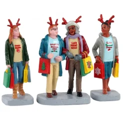 Girls Christmas Shopping Trip Set Of 3 Cod. 12026