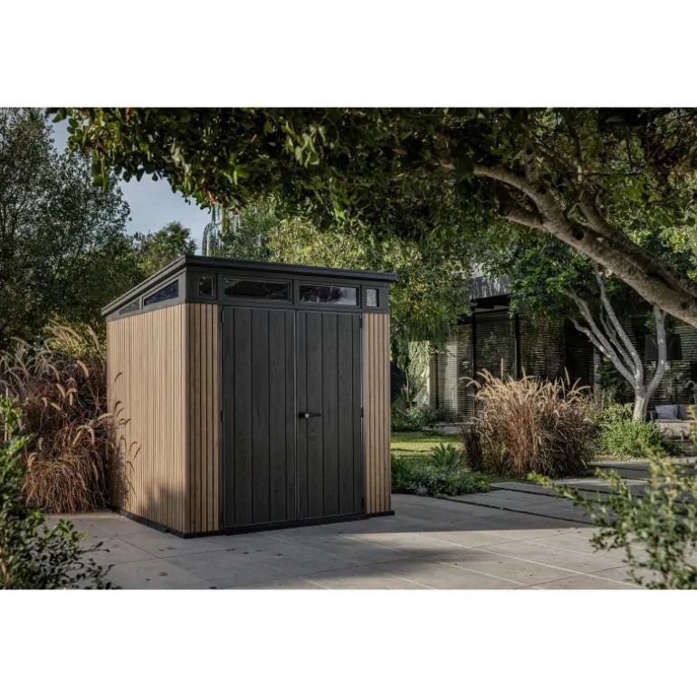 Keter Casetta da Giardino in Resina SIGNATURE PENT 7X7 DOGHE