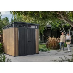 Keter Casetta da Giardino in Resina SIGNATURE PENT 7X7 DOGHE