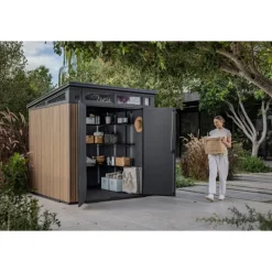 Keter Casetta da Giardino in Resina SIGNATURE PENT 7X7 DOGHE