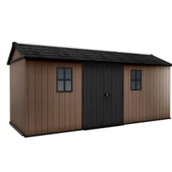 Keter Casetta da Giardino in Resina NEWTON PLUS 1775 - Doppia Scelta di Montaggio