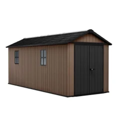 Keter Casetta da Giardino in Resina NEWTON PLUS 1775 - Doppia Scelta di Montaggio