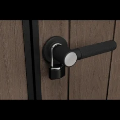 Keter Casetta da Giardino in Resina NEWTON PLUS 1775 - Doppia Scelta di Montaggio