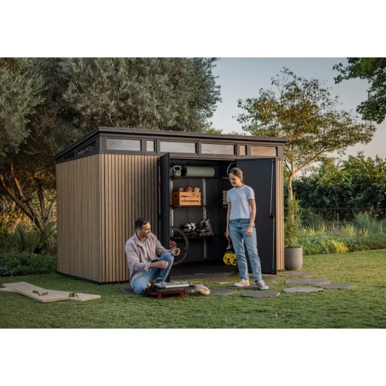 Keter Casetta da Giardino in Resina SIGNATURE PENT 11X7 DOGHE