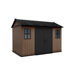 Keter Casetta da Giardino in Resina NEWTON PLUS 1175 - Doppia Scelta di Montaggio