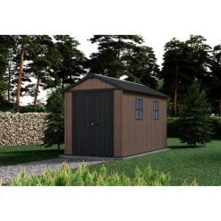 Keter Casetta da Giardino in Resina NEWTON PLUS 1175 - Doppia Scelta di Montaggio