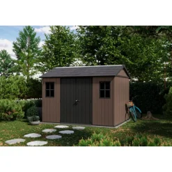 Keter Casetta da Giardino in Resina NEWTON PLUS 1175 - Doppia Scelta di Montaggio