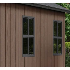 Keter Casetta da Giardino in Resina NEWTON PLUS 1175 - Doppia Scelta di Montaggio