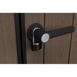 Keter Casetta da Giardino in Resina NEWTON PLUS 1175 - Doppia Scelta di Montaggio