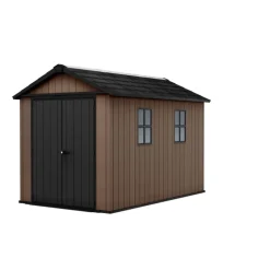 Keter Casetta da Giardino in Resina NEWTON PLUS 7511 - Doppia Scelta di Montaggio