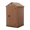 Keter Casetta da Giardino in Resina DARWIN 4x4 Wood