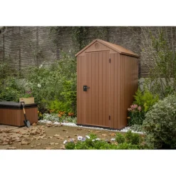 Keter Casetta da Giardino in Resina DARWIN 4x4 Wood