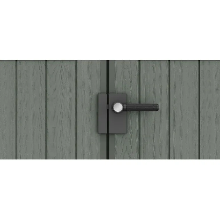 Keter Casetta da Giardino in Resina DARWIN 6x6 Green con Finestre Frontali