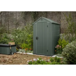 Keter Casetta da Giardino in Resina DARWIN 4x4 Green