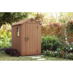 Keter Casetta da Giardino in Resina DARWIN 4x6 Wood