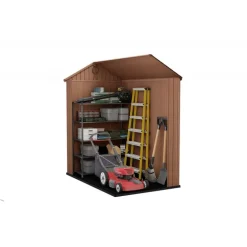 Keter Casetta da Giardino in Resina DARWIN 4x6 Wood