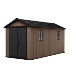 Keter Casetta da Giardino in Resina NEWTON PLUS 1575 - Doppia Scelta di Montaggio