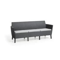 Keter Divano 3 Posti SALEMO Grafite