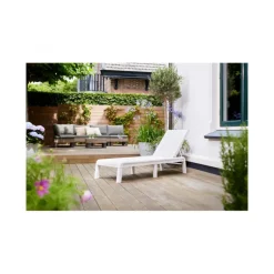 Keter Lettino Prendisole MALLORCA SUNLOUNGER Bianco