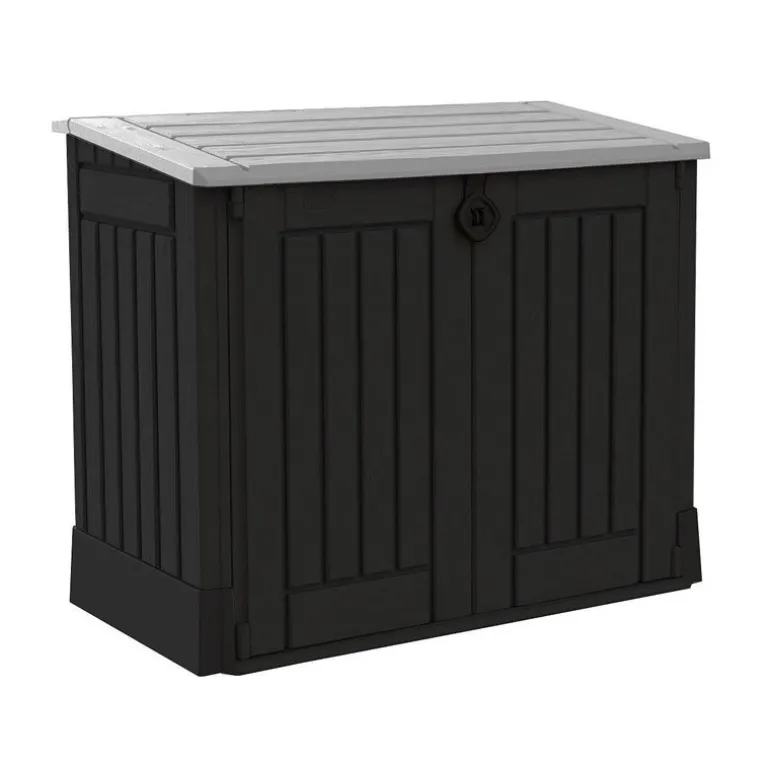 Keter Porta Attrezzi da Giardino STORE IT OUT MIDI Nero