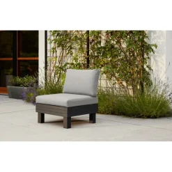 Keter Set Lounge Modulare ELEMENTS Grafite