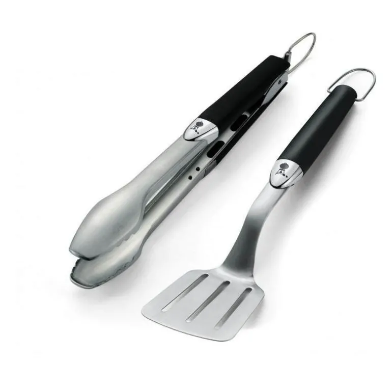 Kit 2 Accessori Piccolo in Acciaio Inox Weber Original Cod. 6645