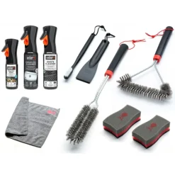 Kit di pulizia per barbecue Weber a gas in acciaio inox Cod. 18283