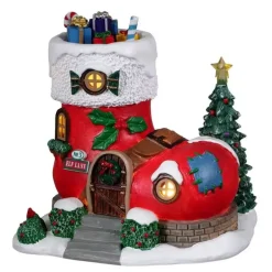 Lemax Elf Village Pack con Neve in Omaggio
