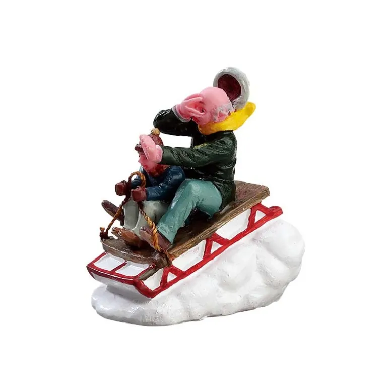 Lemax Ski Village Deluxe Pack con Neve in Omaggio