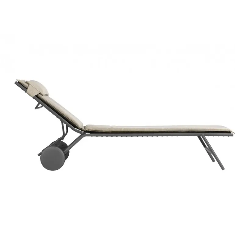 Lettino BAYANNE II LaFuma LFM5177 Latte