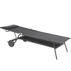 Lettino MIAMI HIGH DUO LaFuma LFM5172 Obsidian