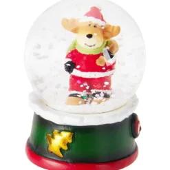 Palla di Neve di Natale 7 cm. Pezzo Singolo