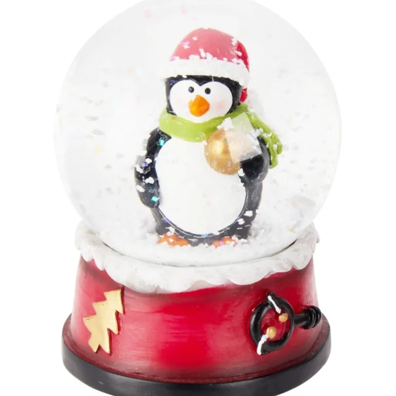 Palla di Neve di Natale 8,5 cm. Pezzo Singolo