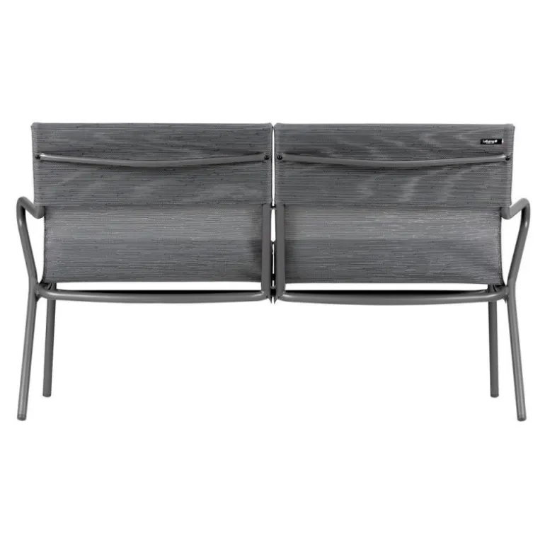 Panca Bassa imbottita VENCE LaFuma LFM5287 Obsidian/Titane