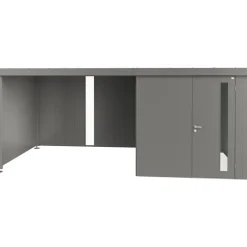 Parete Posteriore per Tettoia Laterale per Casetta in Metallo NEO