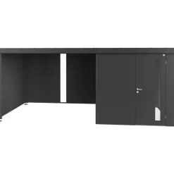 Parete Posteriore per Tettoia Laterale per Casetta in Metallo NEO