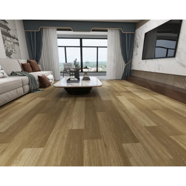 Pavimento In Spc Effetto Legno - Rovere Chocolate Unionwood
