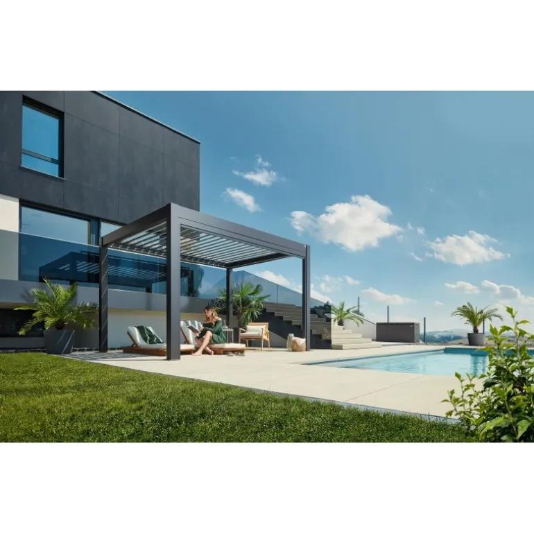 Pergola in Metallo Biohort 4x3.5 m