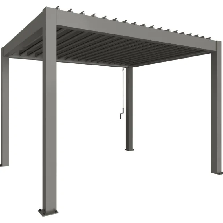 Pergola in Metallo Biohort 3.5x3 m