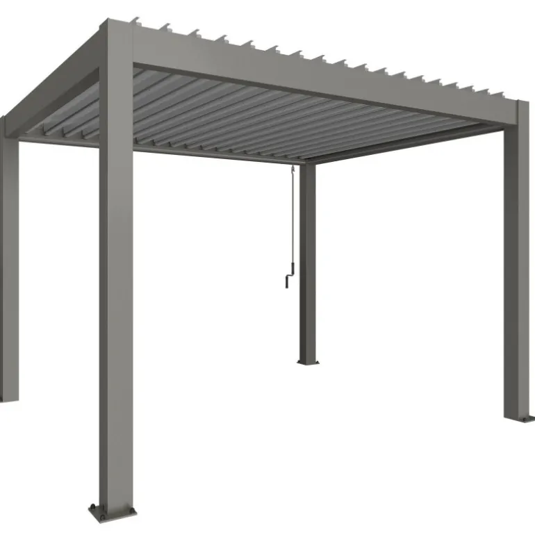Pergola in Metallo Biohort 3.5x3 m