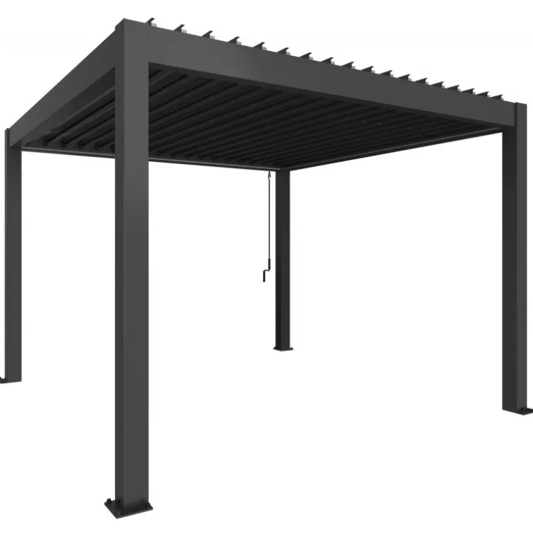 Pergola in Metallo Biohort 3.5x3.5 m