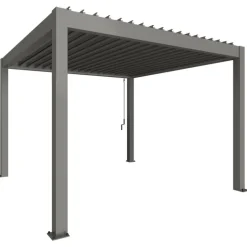 Pergola in Metallo Biohort 3.5x3.5 m