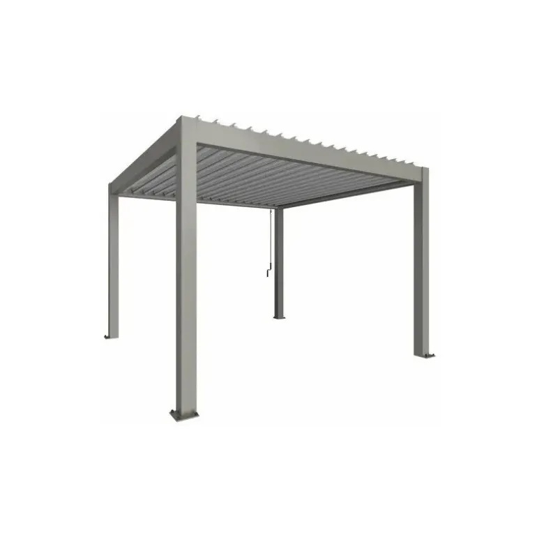 Pergola in Metallo Biohort 3.5x3.5 m