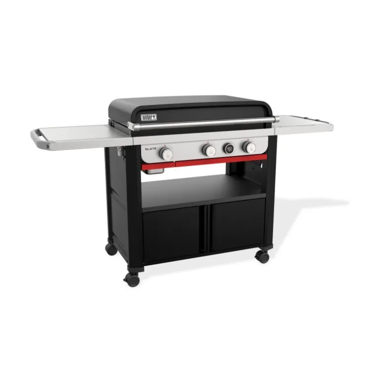 Piastra Weber a Gas Slate GPD 76 cm Premium Black Cod. 1500246