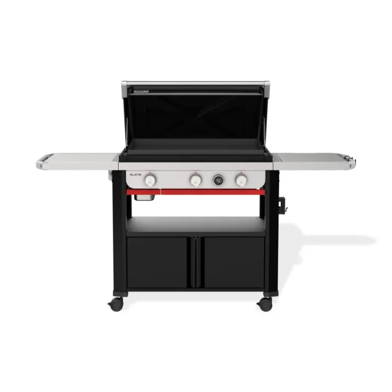 Piastra Weber a Gas Slate GPD 76 cm Premium Black Cod. 1500246