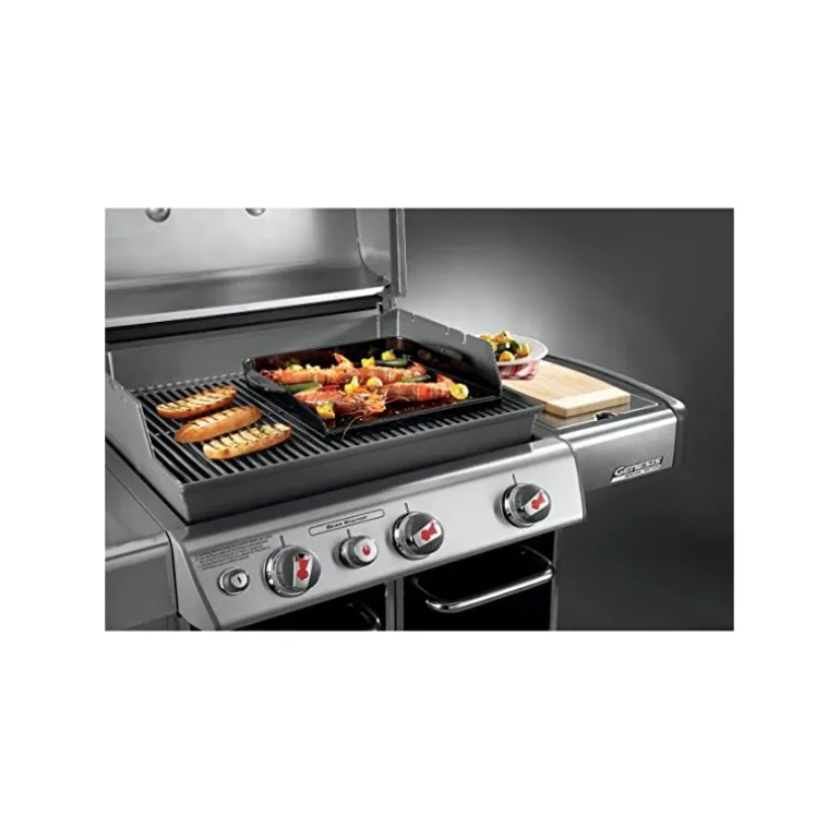 Piastra Weber in ghisa smaltata per Barbecue Genesis Cod. 7665