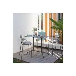 Piede Centrale per Tavolo HORIZON 115 x 69 cm LaFuma LFM9046 Grigio